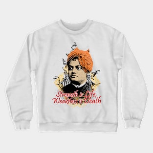 Indian Hindu Monk - Swami Vivekananda Crewneck Sweatshirt